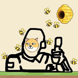 脑洞大画家划线阻挡蜜蜂救狗狗