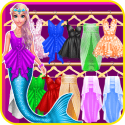 美人鱼公主换装小游戏