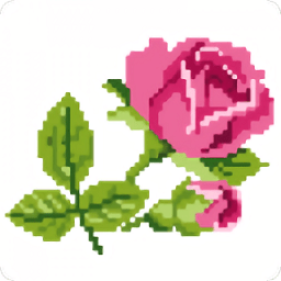 玫瑰花像素艺术手机版