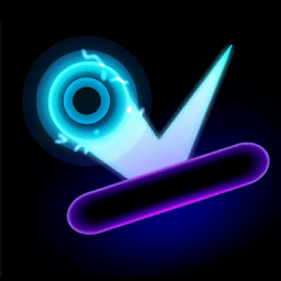 霓虹球弹射游戏