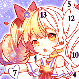 二次元填色游戏