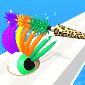 睫毛刷油漆游戏(lash paint)
