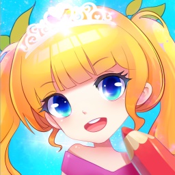 女生涂色画画小游戏