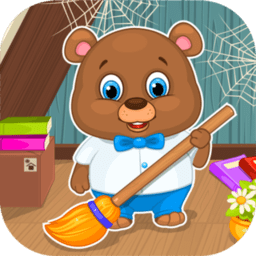 宝宝打扫房子小游戏