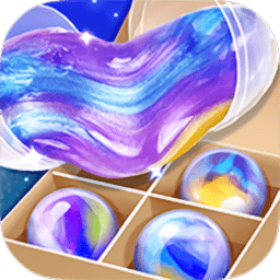 银河镜面水晶泥游戏