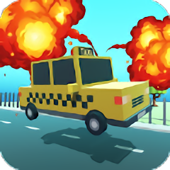 疯狂公路出租车游戏(crazy road taxi madness)