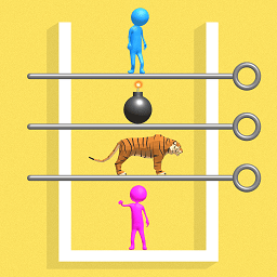 拉针解谜救救大叔游戏