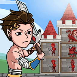 站在塔上的男人抖音游戏