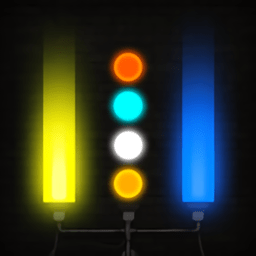 灯光排序拼图游戏