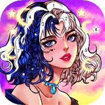 二次元涂色游戏