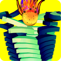 堆叠粉碎球游戏