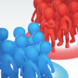 颜色帮派对抗游戏