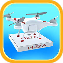 无人机送披萨饼游戏(drone pizza delivery)