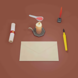 火漆印蜡3d小游戏(wax stamp 3d)